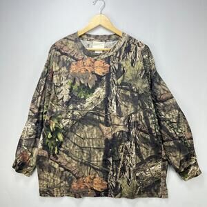 Vintage Y2K Realtree Camo Long Sleeve Shirt 2XL